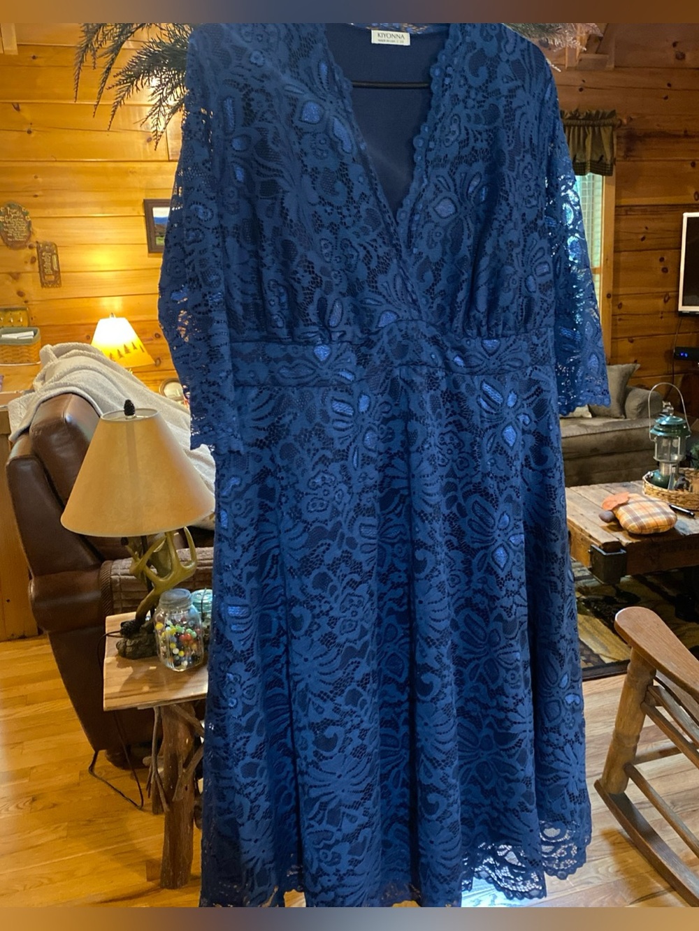 Kiyonna Mademoiselle Lace Dress